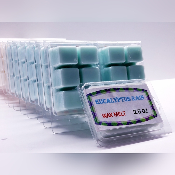 EUCALYPTUS RAIN -Bath & Body Works Candle Wax Melts- $8 per pack - Picture 8 of 9
